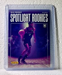Tarjeta de baloncesto Bilal Coulibaly 2023-24 Panini #7 NBA Spotlight Rookies 1/209 - Imagen 1 de 2