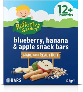 Blueberry, Banana, Apple Snack Bars for 12+ Month Babies, 128G (Case of 6) - Picture 1 of 6