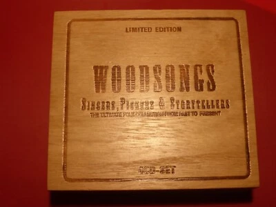Diverse Interpreten -Woodsongs Singers Pickers -4 CD limited Edition Holzbox-Set - Bild 1 von 4