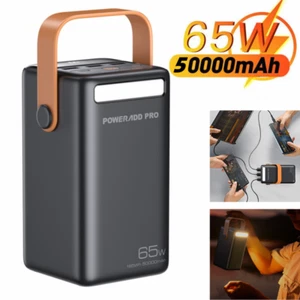 65W Power Bank 50000mAh Ladegerät für Laptop iPhone iPad Outdoor Camping - Bild 1 von 11