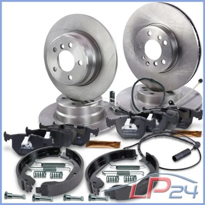 BESTPRICE 4X DISQUE+PLAQUETTES AVANT+ARRIÈRE POUR BMW X5 E53 3.0 4.4