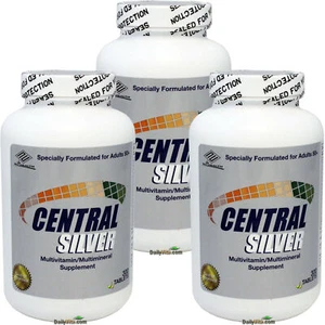 3 x NuHealth Complete Central Silver Senior Multivitamin 300 Tablets - Picture 1 of 3
