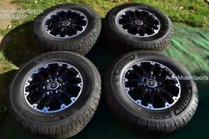 18" Toyota Tundra TRD Offroad OEM Factory Alloy Wheels Michelin Tires 2022