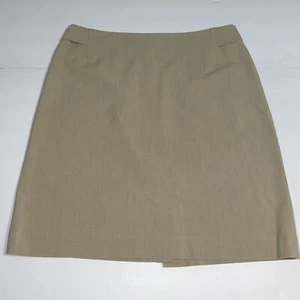 Rafaella Size 8 Pencil Skirt Tan Vintage Mini - Picture 1 of 10
