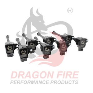 DRAGON FIRE Ignition Coils for 17-23 Nissan NV2500, NV3500 Titan 5.6L V8 Cyl 1-8 - Picture 1 of 7