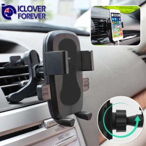 Car Phone Mount Holder Stand Air Vent Cradle for iPhone 16/15/14/13 Pro Max Plus - Picture 1 of 9