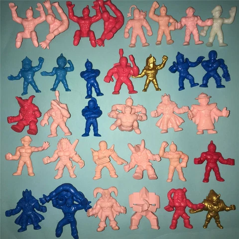 10pcs Bandai Kinnikuman Muscle Man Series Gashapon Mini Figure Send Random Cover