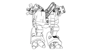 Mangonel MNL-3L | CGL 1:265 Scale Battlemech | Battletech Miniature - Picture 1 of 1
