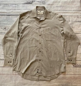 "Camisa clásica gris clásica de manga larga para hombre Balenciaga talla original 16""/33-34" - Imagen 1 de 8
