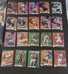 (20) 2021 Panini Mosaic Football Prizm Lot RC Josh Allen green orange red - Picture 1 of 6