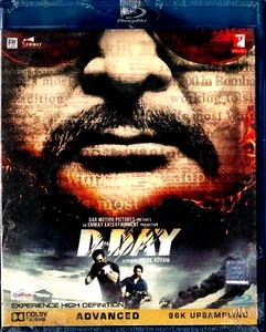 D-DAY - RISHI KAPOOR & IRRFAN KHAN - BOLLYWOOD BLU RAY - ENGLISH + ARABIC SUBS - Picture 1 of 2