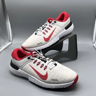 Nike Hombre 10 Free Golf NN Zapato Blanco/Fantasma/Rojo FN0332-102 NUEVO TW Sunday Red Foto 1 de 4