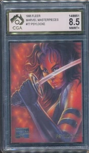 1995 Fleer Marvel Masterpieces #77 Psylocke - CGA 8.5 NM/MT+ - Picture 1 of 3