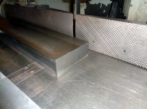 Grauguss Gussplatte GGG-40 Halbzeug ca: 250x30mm - Bild 1 von 2