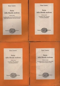 Storia della philosophie moderne. Quatre volumes. Cassirer. Einaudi. C90 - Picture 1 of 1