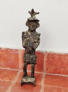 Scultura Putali in metallo sciamano Nepal Himalayan scultura primitiva pupazzo, MP3 - Foto 1 di 5