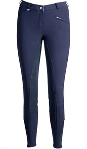 Busse Reithose Valencia Vollbesatz navy Gr 84 extra lang neu - Bild 1 von 3