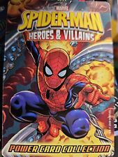 SPIDERMAN HEROES & VILLAINS 2013 X162 LOOSE CARDS, ALL DIFFERENT. NM/M 
