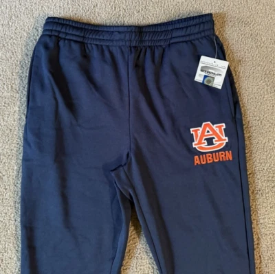 NWT Stadium Athletic Auburn Tigers Men's Navy Blue Sweatpants - Size Large - Image 1 of 4