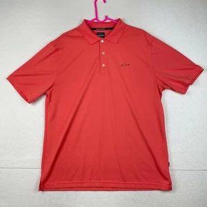 Greg Norman Tasso Elba Polo Shirt Adult Large Play Dry Polyester Golf Rugby Mens - Picture 1 of 7
