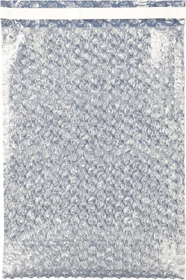 Pack of 100 Bubble Out Bags Protective Wrap Pouches 6x8.5 - Image 1 of 4