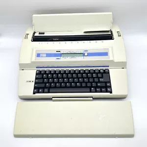 Vintage 1989 Nakajima AX-90 Electronic Typewriter White Made In USA Tested - Picture 1 of 7