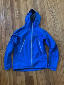 Men's Marmot GORE-TEX Minimalist Pro Jacket Blue Size Small Camping Hiking Tent - Picture 1 of 9