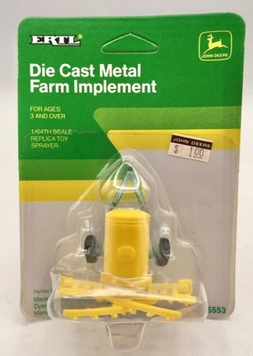 Pulverizador de campo ERTL John Deere 1/64 como nuevo en caja, número de serie Foto 1 de 3