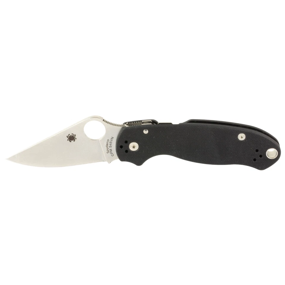 Spyderco Para 3 Folding Knife - Black, 3"
