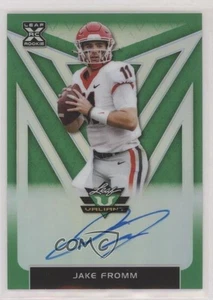 2020 Leaf Valiant /75 Jake Fromm #BA-JF1 Rookie Auto RC - Picture 1 of 3