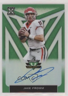 2020 Leaf Valiant /75 Jake Fromm #BA-JF1 Rookie Auto RC - Image 1 of 2