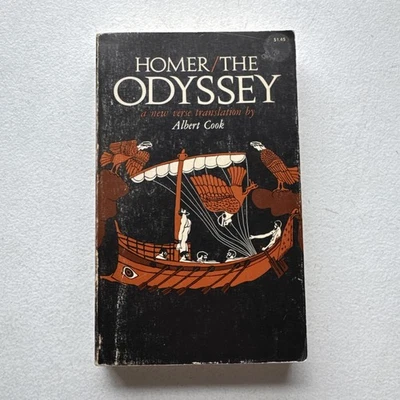 Homer/The Odyssey A New Verse Translation by Albert Cook Paperback Book 1967 - Image 1 of 4