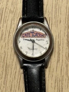 Café Tortoni Buenos Aires Souvenir Quartz Watch – For Parts or Repair - Picture 1 of 9