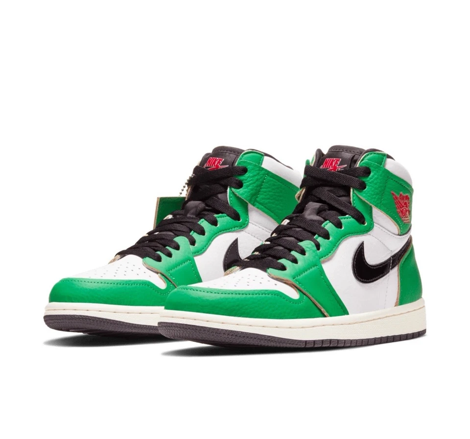 Size 11W / 9.5M - Air Jordan 1 Retro OG High Lucky Green - Brand New - Image 1 of 4