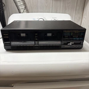 Teac D-525C Estéreo Doble Cassette Deck - PIEZAS O REPARACIÓN - Imagen 1 de 13