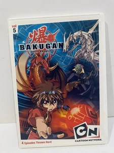 Bakugan Volume 5 DVD 4 episodes thrown hard Carton Network - Picture 1 of 3