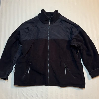 Propper Jacket Mens XL Black Adventure Tech Tactical Full Zip Soft Shell Fleece - Image 1 of 4