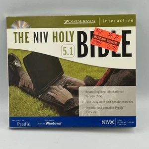 Zondervan NIV Holy Bible 5.1 CD-ROM NEW/SEALED FREE SHIPPING - Picture 1 of 8