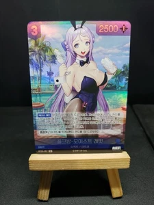 2025 Nivel Arena Nikke KOR Folkwang BT03-057 SR Secret rare Foil Bunny girl - Picture 1 of 2