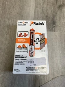 Paslode Fuel & 1,000 Nail Combo Pack - Powerboost 2-3/8 X .113 - Picture 1 of 4