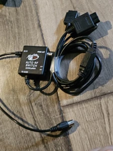 Madcatz 3in1 Auto RF Switch GameCube Xbox PlayStation 1 PS2 Model #6004 - Picture 1 of 2