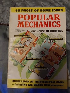 Popular Mechanics Magazine Vintage October 1960 - Picture 1 of 3