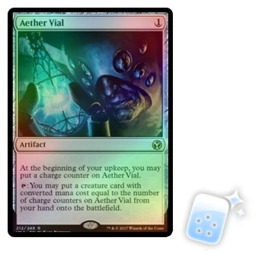 FOIL AETHER VIAL Iconic Masters Magic MTG MINT CARD - Image 1 of 1