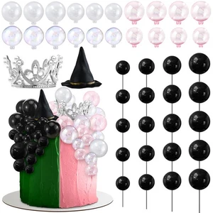 Cappello da Strega - Copri Torta, Cattiveria Cupcake Topper, Cattiveria Decorazione Torta 8578 - Foto 1 di 6