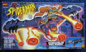 Hobgoblin Wing Bomber 1994 ToyBiz Marvel Animated Spider-Man Series NEU IN BOX - Bild 1 von 6