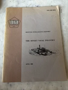 Defense Intelligence Report Soviet Naval Infantry 1980 D7 - Bild 1 von 7