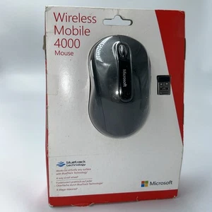 Microsoft Wireless Mobile Mouse 4000 - Graphit (versiegelt) - Bild 1 von 10