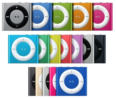 Apple iPod Shuffle 4th Gen 2GB Orange Purple - Liquidaton Price, Limited Stock ! - Image 1 of 3