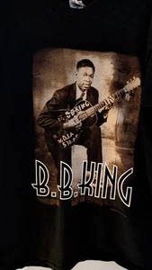 T-shirt vintage 1996 B King Beale Street Memphis tour concerto taglia XL RARA - Foto 1 di 6