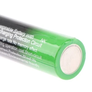 2pcs 18650 Li-Ion battery 19800mAh Rechargeable Battery 3.7V Qo - Imagen 1 de 8
